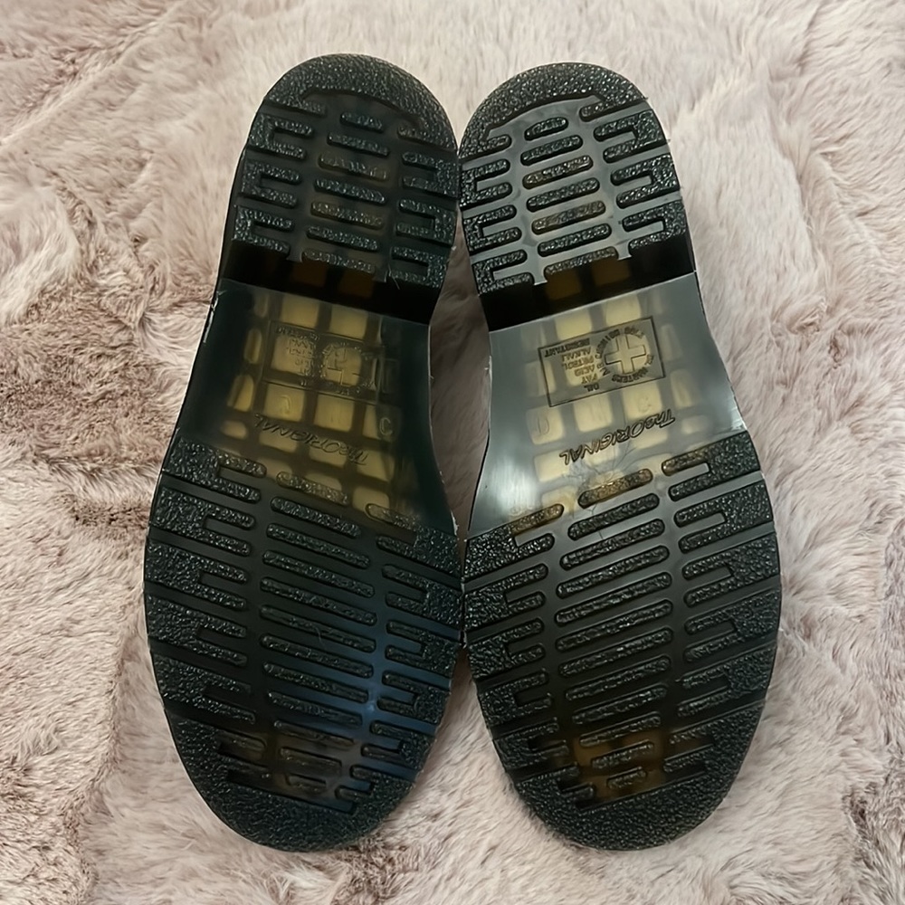 Dr Martens 1461 DISTORTED LEOPARD PRINT OXFORD SHOES (Men’s Size 6.5) - Picture 6 of 8